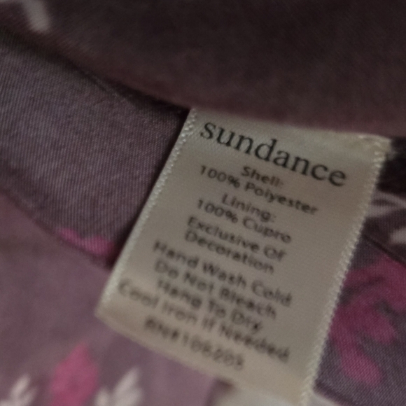 Sundance Aster Bloom Skirt Knee Length Size XL Maroon Tulle Embroidered Ruffle - Picture 7 of 7